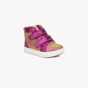 Ugg Rennon II Shimmer Gymnastikskor Barn Bruna/Rosa (596742HEP)